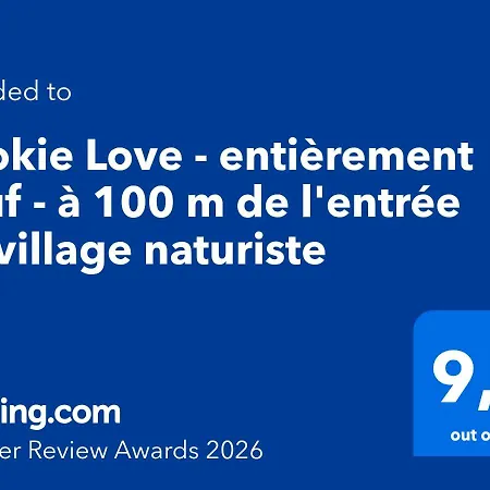 Cookie - Entierement Neuf - A 100 M De L'entree Du Village Naturiste Apartment